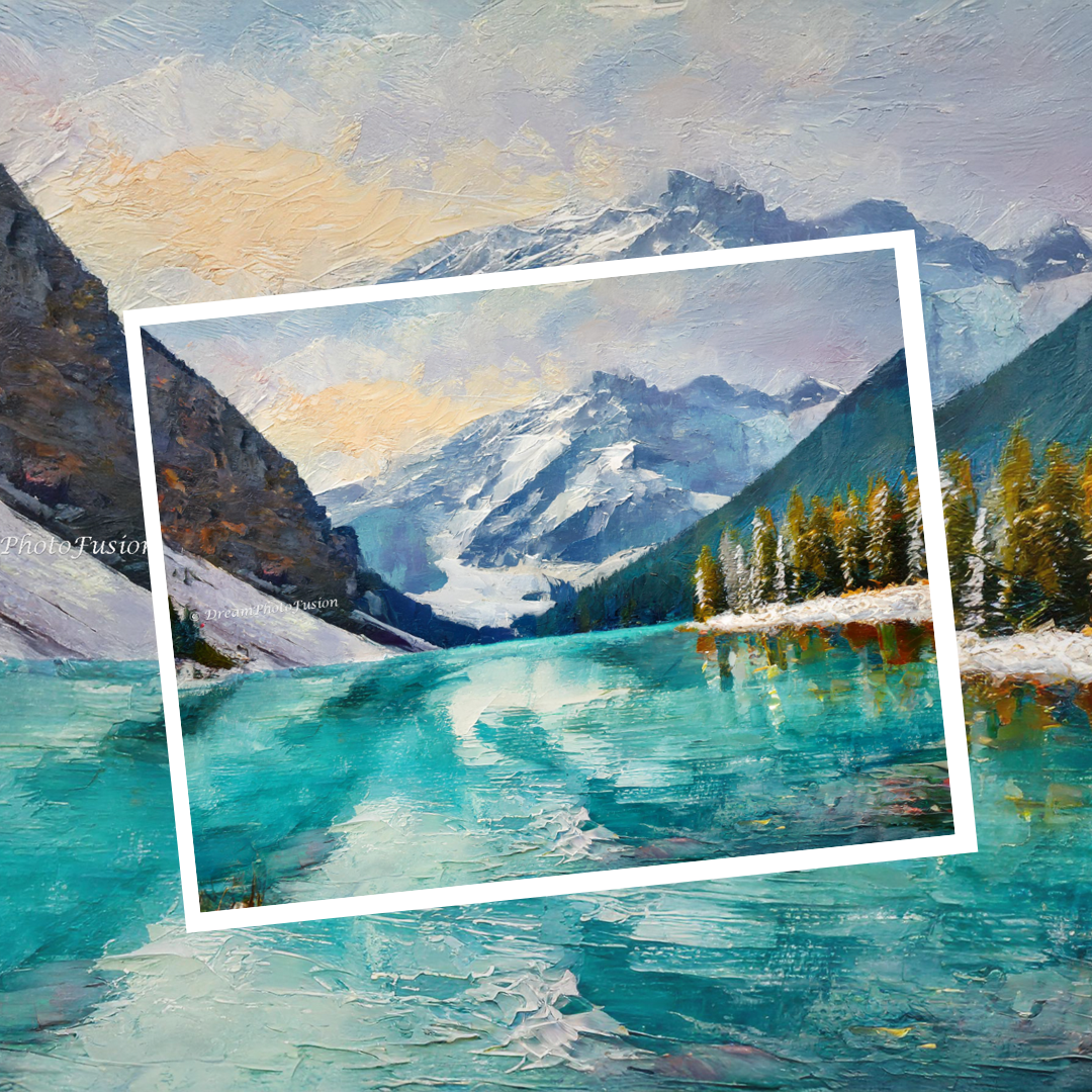 Winter's Mirror: Lake Louise